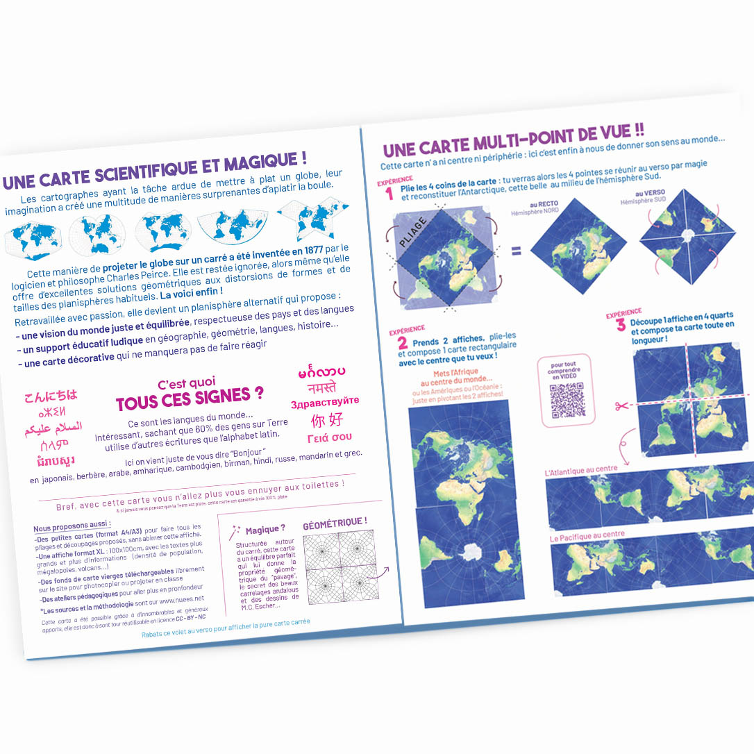 Planisphère Carré (format 69x92cm) – Image 3