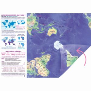 Mini Planisphère Carré (format A3)