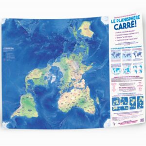 Planisphère Carré XXL (120x160cm)