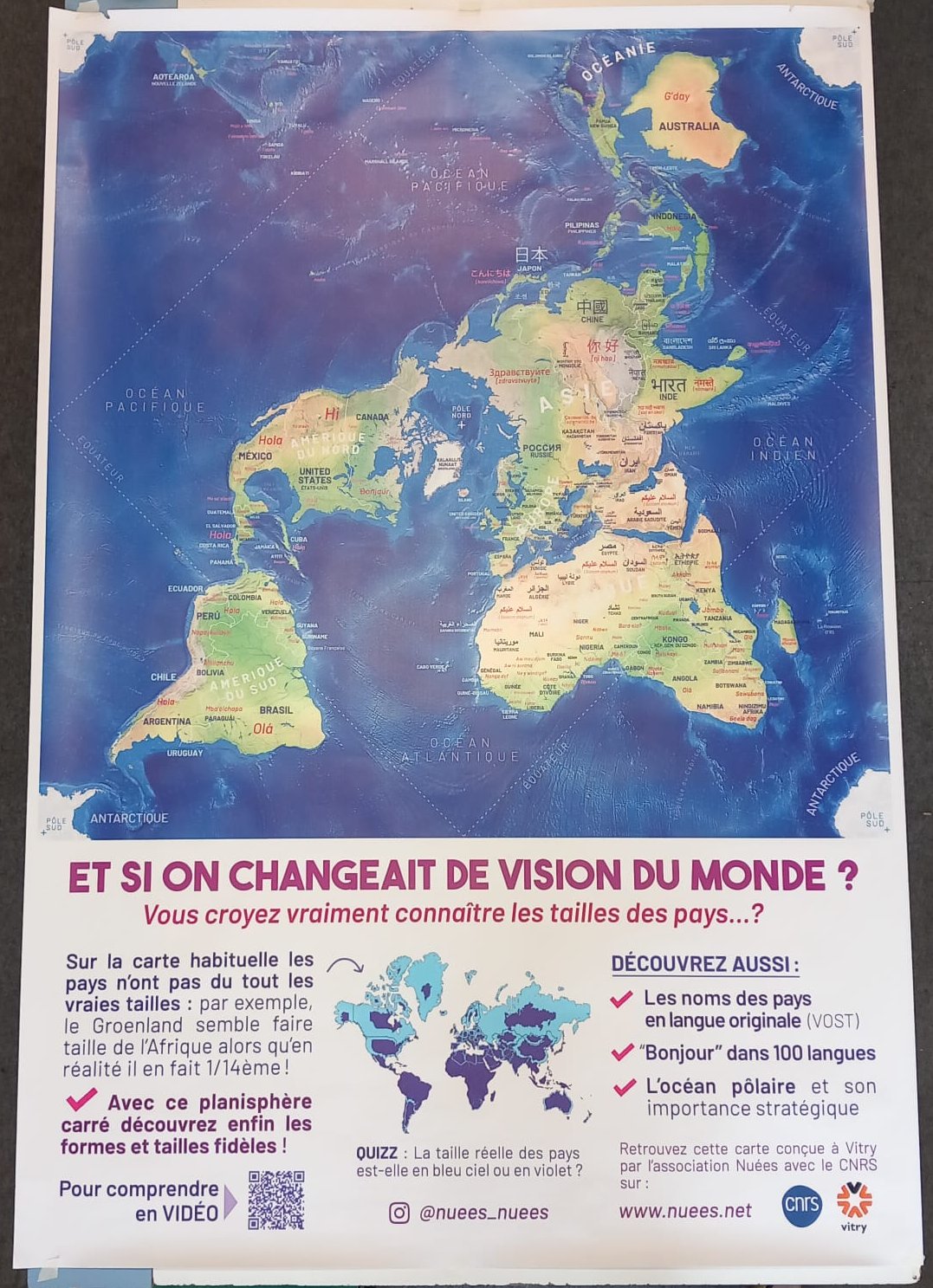 Planisphère d'exposition géant – Image 2
